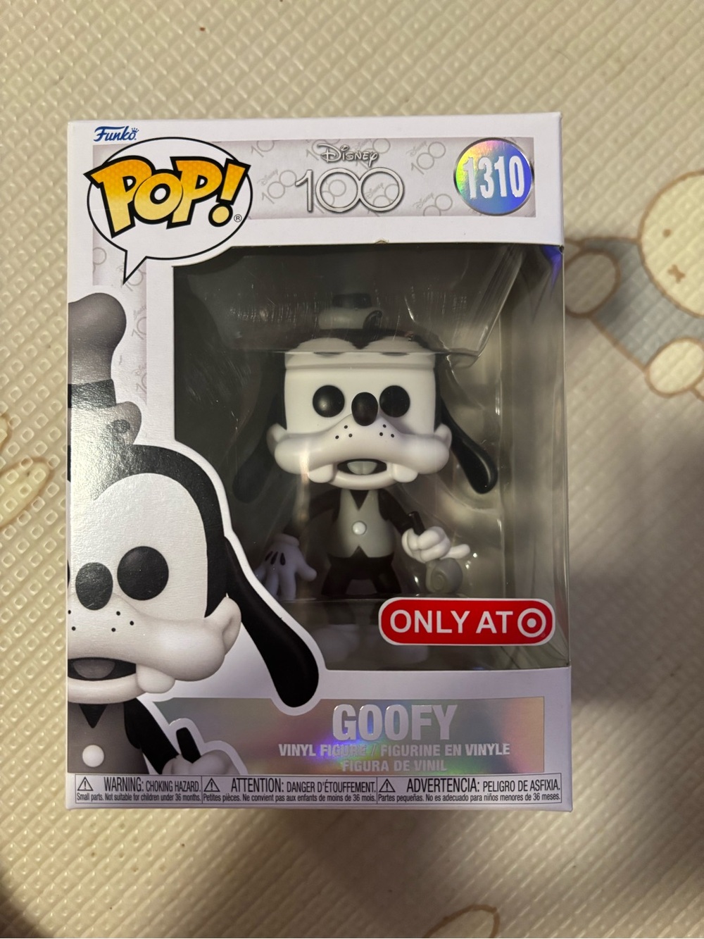 Disney Funko Pop! Goofy Vinyl Figure - Black & White